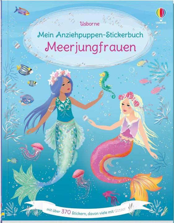 Mein Anziehpuppen-Stickerbuch: Meerjungfrauen