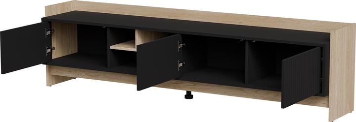 Produktbild Cama RTV PORTO 3D cabinet 190x38x50 oak/black