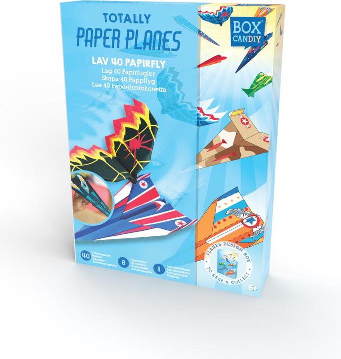 Actual product image Box Candiy Paper Airplanes Art - Totally Paper Planes - (BC-1915)