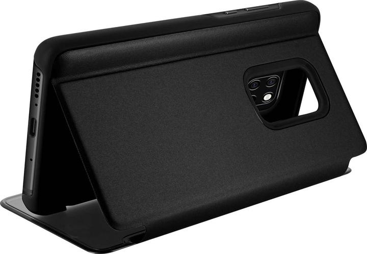Produktbild Avizar Huawei Mate 20 Flip Cover mit Spiegeleffekt & Standfunktion – Schwarz (Huawei Mate 20)