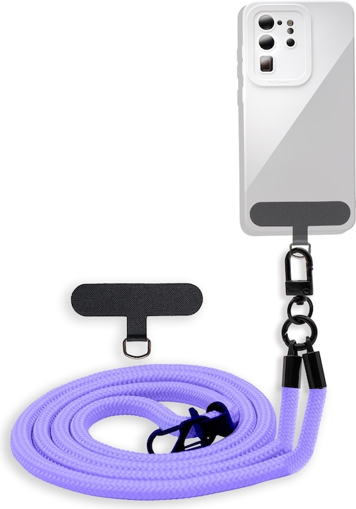 Produktbild Cadorabo Handykette für Samsung Galaxy S8 Necklace Hülle mit verstellbarem Kordelband