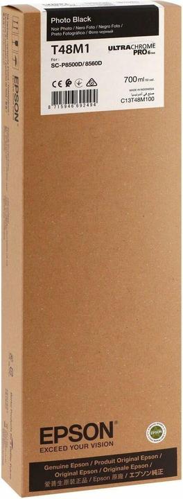 Produktbild Epson Tintenpatrone photo black T 48M 700 ml T 48M1