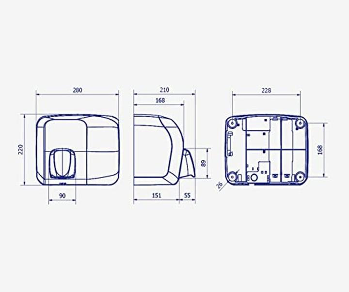 Produktbild Jofel Portarotoli di Carta Igienica per Rotoli Grandi