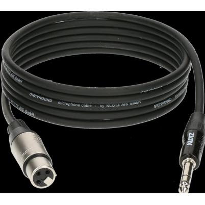 Thumbnail - Klotz GRG1FP06.0 XLR - Klinke 6m (6 m), Audio Kabel