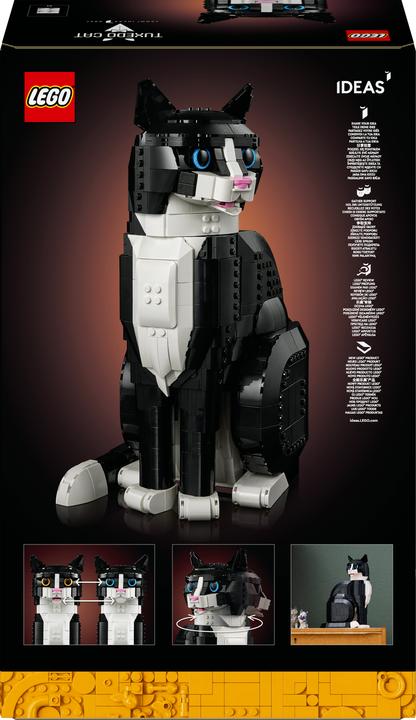 Produktbild LEGO Schwarz-weisse Katze (21349, LEGO Ideas, LEGO Seltene Sets)