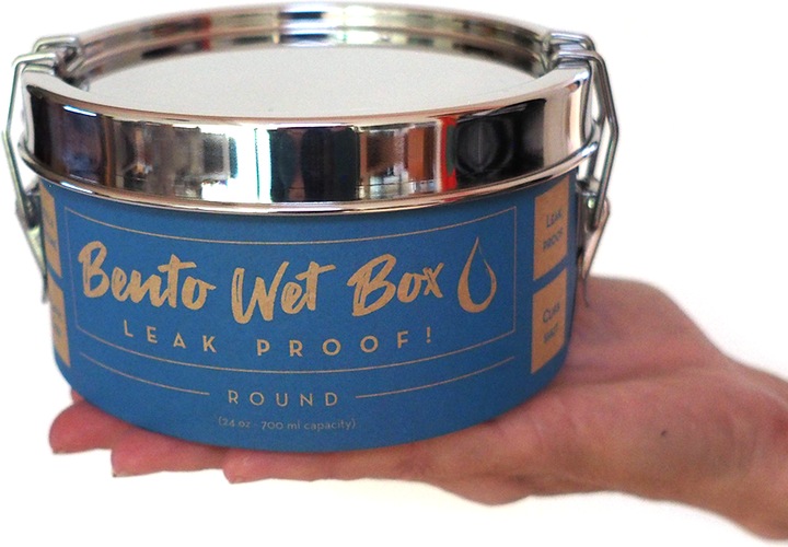 Actual product image ECOlunchbox Bento Wet Box Round