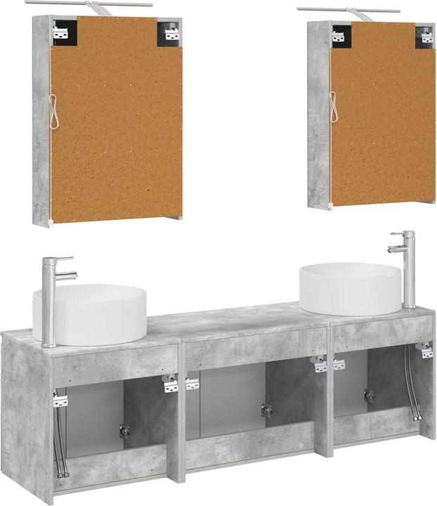Produktbild vidaXL Badezimmerschrank-Set