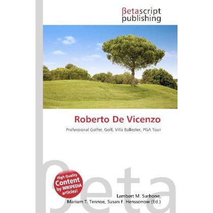 Roberto De Vicenzo, Ratgeber