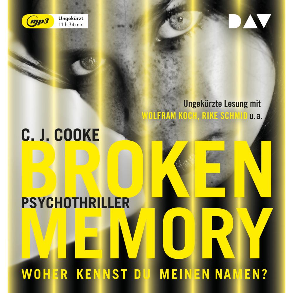 Broken Memory, Hörbücher von C. J. Cooke