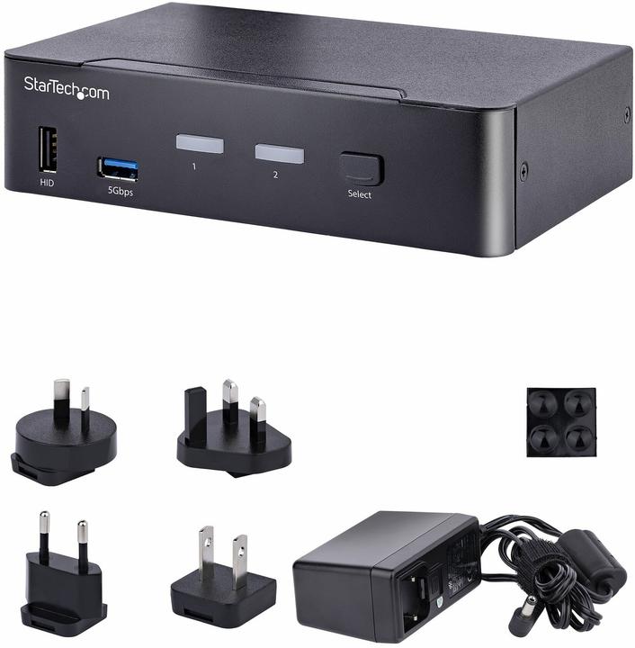 Produktbild StarTech 2 Port DP USB C Kvm Switch