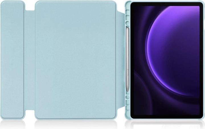 Produktbild Cover-Discount Galaxy Tab S9 FE+ - 360-Grad Tablet Hülle hellblau (Galaxy Tab S9 FE+)
