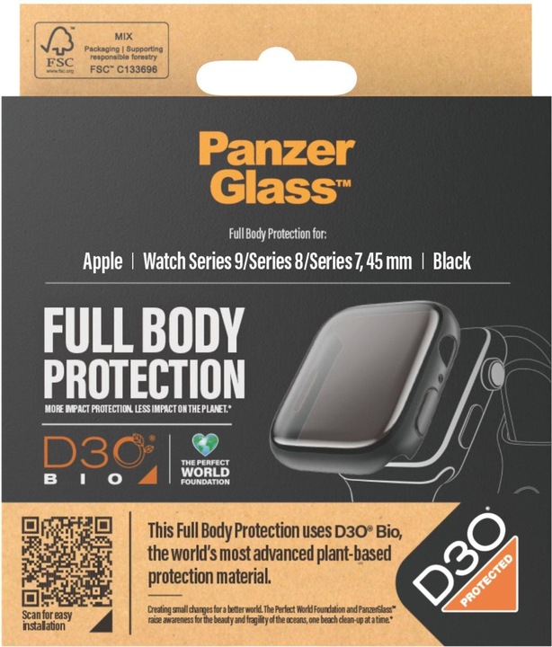 Actual product image PanzerGlass Screen Protector Full Body