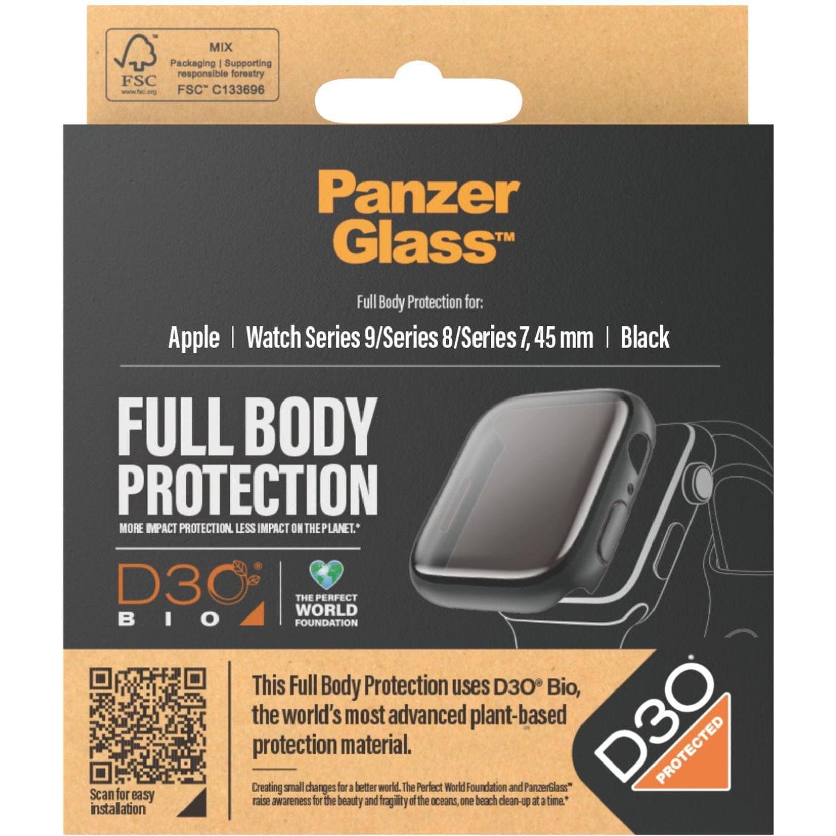 Thumbnail - PanzerGlass Screen Protector Full Body, Smartwatch Schutzfolie, Transparent