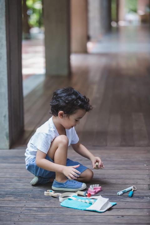 Produktbild Plantoys Zahnarzt Spielset