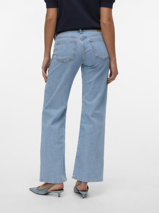 Actual product image Vero Moda VMALEXIS Niedrige Taille Jeans Weit geschnitten (W28/L32)