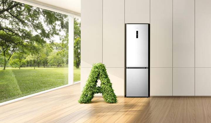 Actual product image Etna Koelkast Combi Kcv520nrvs (336 l)