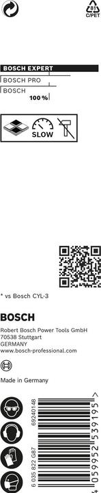 Produktbild Bosch Professional Zubehör EXPERT CYL-9 MultiConstruction Bohrer, 10 x 80 x 120 mm (10 Millimeter)