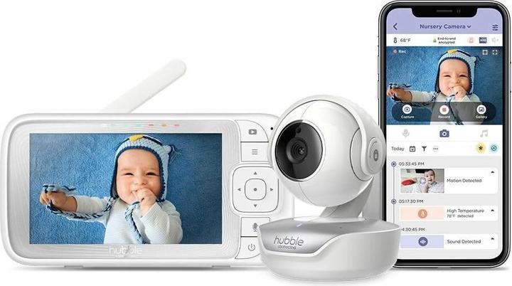 Actual product image Hubble Connected Nursery Pal Connect (Baby Monitor Audio, 300 m)