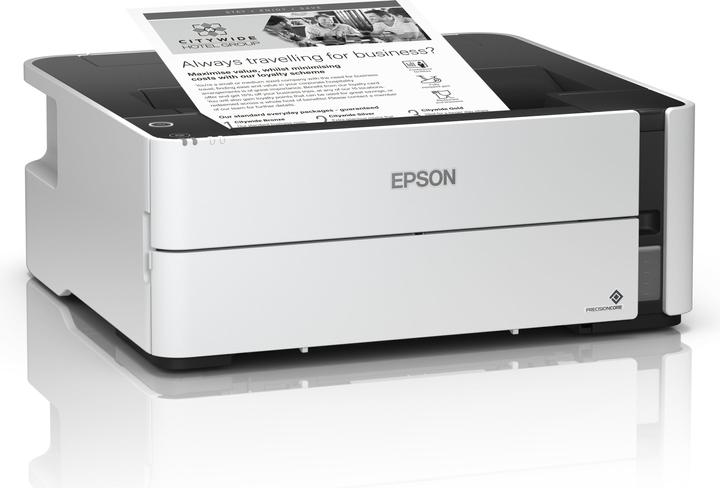 Produktbild Epson EcoTank M1170 - 1200 x 2400 DPI - 1 - A4 - 39 Seiten pro Minute - Doppeltdruck - (Tintentank, Schwarz-Weiss)