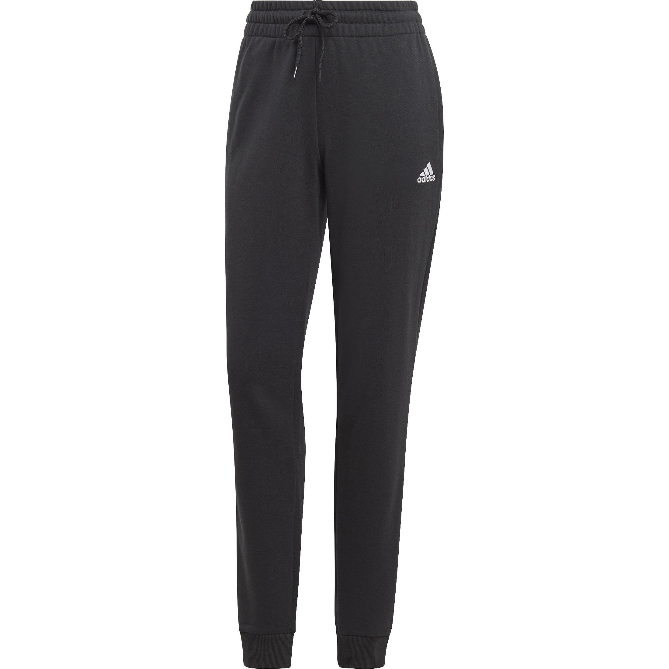 adidas, Damen, Sportshirt, W Lin Ft Cf Pt,Black/White Black/White L/T (L, XL), Schwarz, L, XL