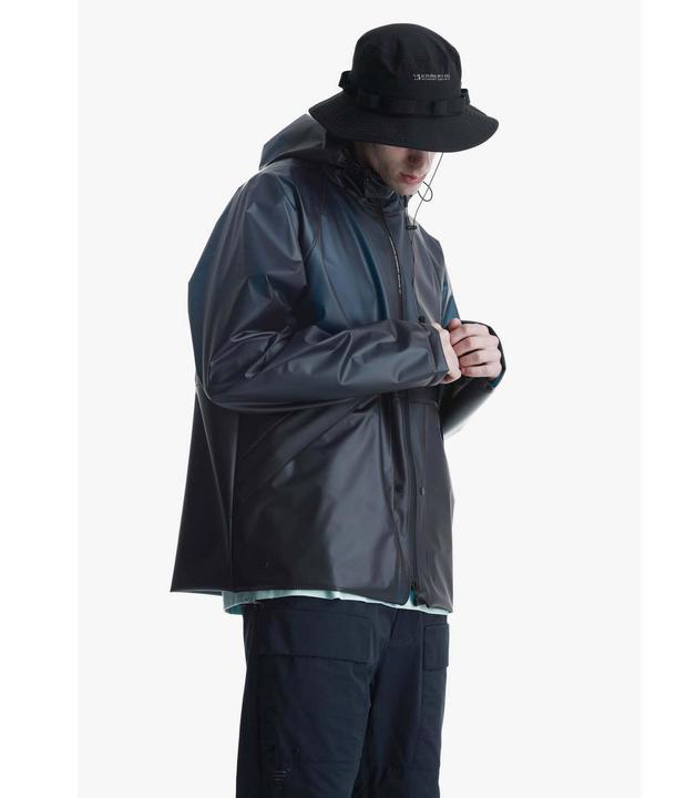 Produktbild Krakatau regenjacke tranformabe verchweisst tethy