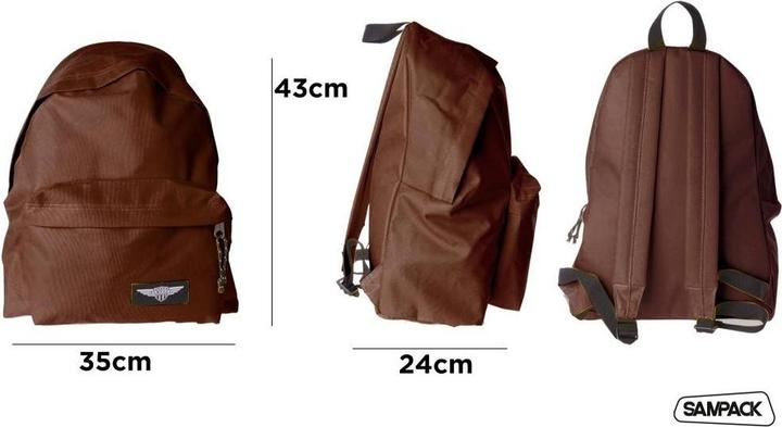 Immagine prodotto Main paper Sampack Rucksack braun