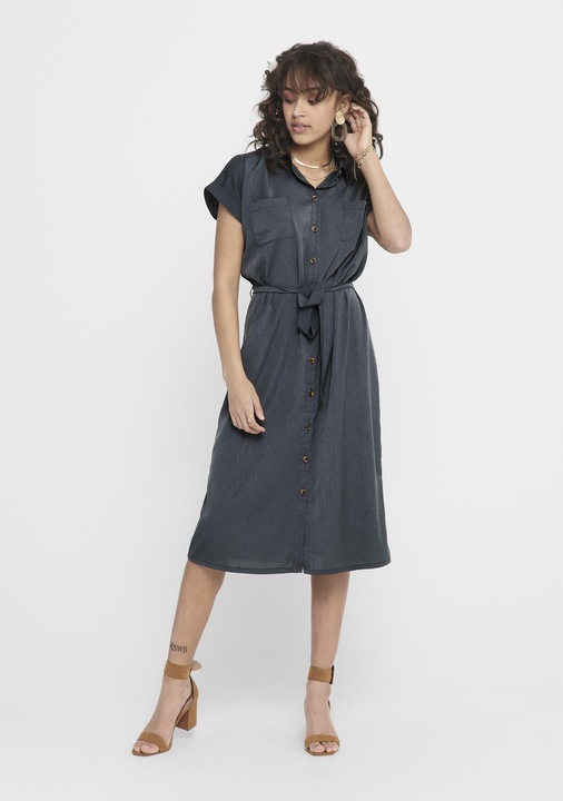 Produktbild Only Bindegürtel Blusenkleid (42)