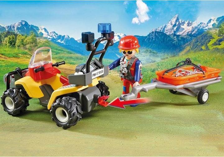 Actual product image Playmobil Rescue Action Mountain Biker Rescue (70662)