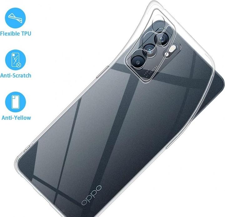 Produktbild Screenguard Oppo Reno6 5G Flexible TPU Clear Case (Oppo Reno 6 5G)