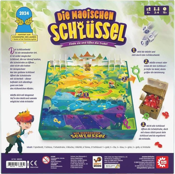Image du produit Game Factory Les clés magiques (Allemand)