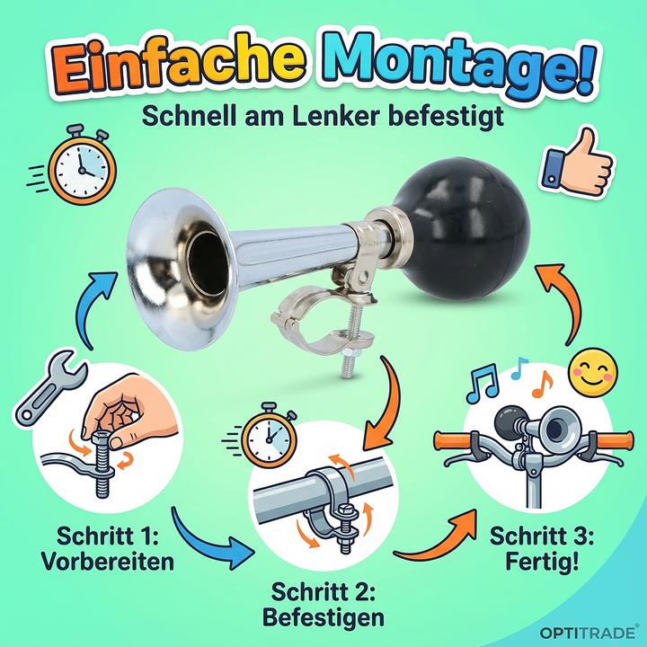 Produktbild Dunlop Fahrradhupe