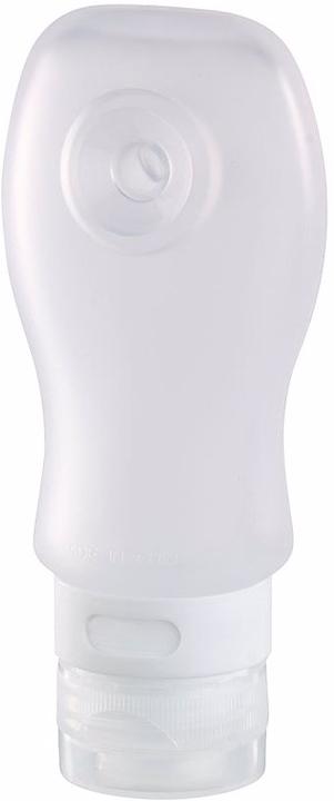 Produktbild Semptec 2-mal: Silikon-Reiseflasche mit Saugnapf