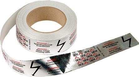 Devi Feuille d'aluminium, autocollante 19-805076 Longueur 50m Largeur 38mm avec impression (38 mm)