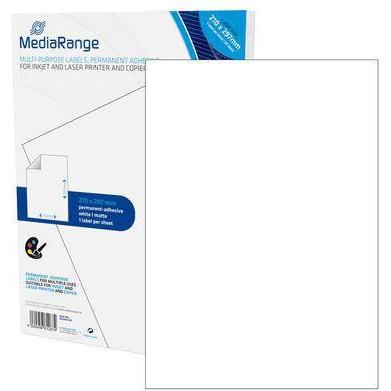 MediaRange, Etiketten, Selbstklebendes Etikett