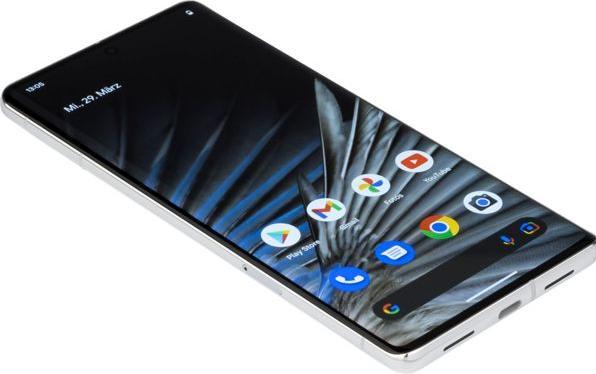 Produktbild Google Pixel 7 Pro (256 GB, Weiss, 6.70", SIM + eSIM, 50 Mpx, 5G)