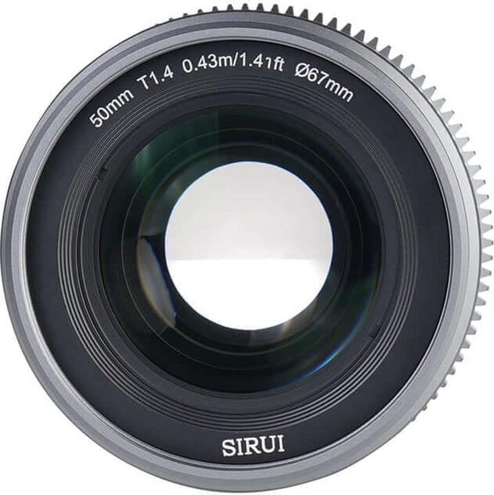 Produktbild Sirui VP-1-50G VISION PRIME T1.4 Vollformat Cine Lens 50mm grau (Canon RF, Leica L, Nikon Z, Sony E, Vollformat)