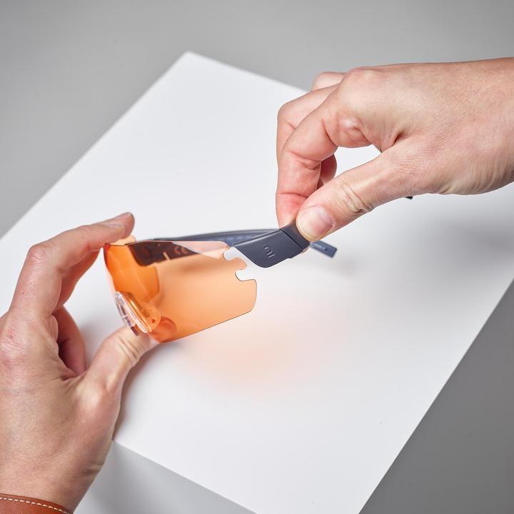 Image du produit Solognac Lunettes de protection pour le tir au pigeon d'argile 4 verres interchangeables