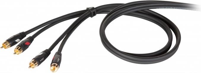 Proel The Hard Stereo RCA Cables (3 m, Cinch)