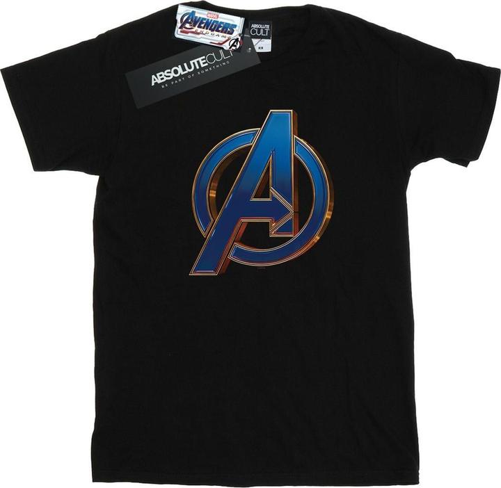 Produktbild Avengers Endgame Heroic Logo Baumwolle Boyfriend TShirt (S)