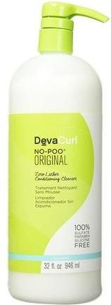 Actual product image DevaCurl No Poo Original Zero Lather Conditioning Cleanser 7cm Black