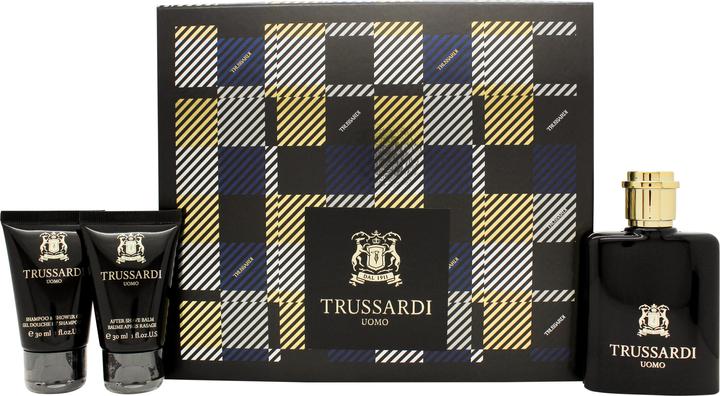 Immagine prodotto Trussardi Uomo Tweed Weekend EDT 50ml Gel doccia 30ml Dopobarba (Set da barba)