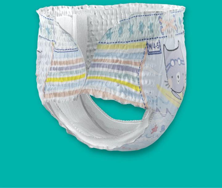 Actual product image Pampers Splashers (Size 4, Size 5, Pack, 11 pcs.)