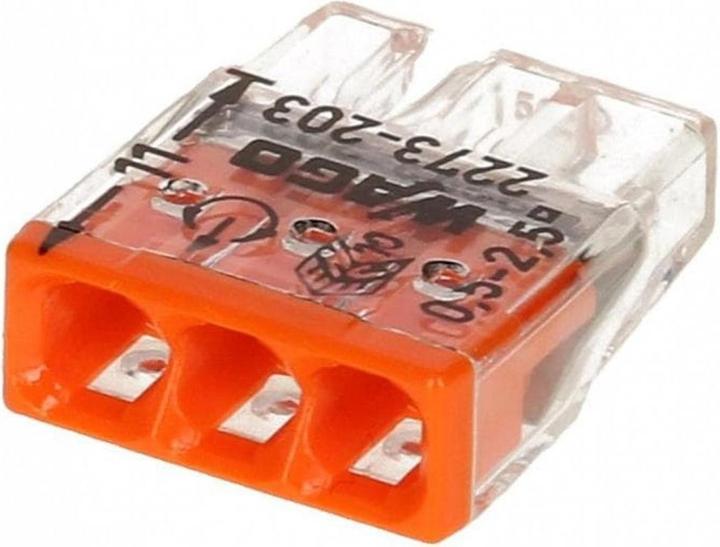 Wago Plug-in terminal Contact Compact 3-fold