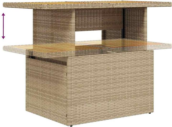 Image du produit vidaXL Ensemble salon de jardin 10 pièces avec coussins