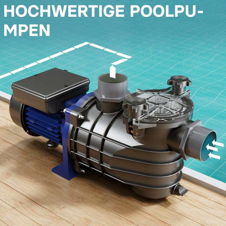 Produktbild Wiltec Schwimmbadpumpe (Durchlaufpumpe)