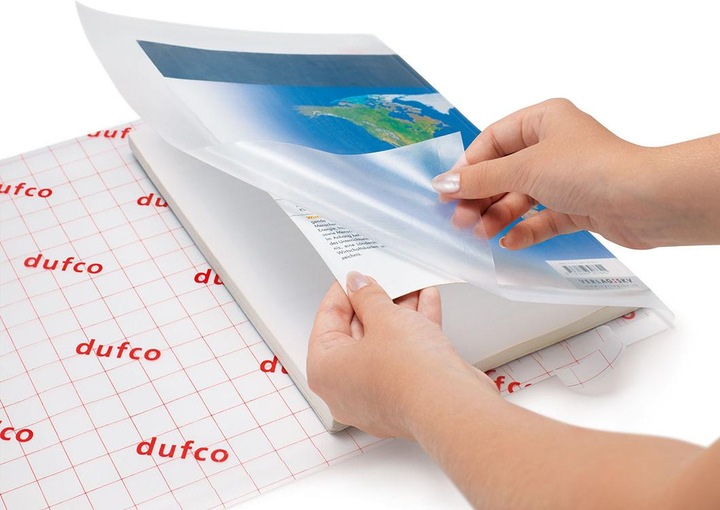 Immagine prodotto Dufco Film protettivo e per rilegatura Soft perfettamente trasparente, autoadesivo, rimovibile (80 g/m², 1 x)