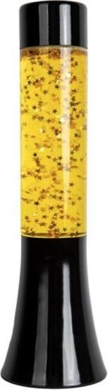 Noir avec paillettes d'or