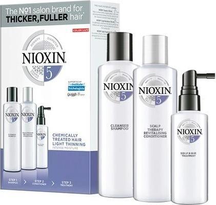 Image du produit Nioxin Système 5 Color Safe Chemically Treated Hair Light Thinning (Set soin capillaire)