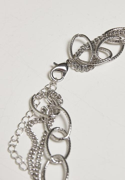 Immagine prodotto Urban Classics Collana a strati Ocean (Array, Copolimero acrilonitrile-butadiene-stirene copolimero, Materiale superiore 1: 50% ferro 30% lega di zinco 20% plastica, Materiale superiore 2: 50% ferro 30% lega di zinco 20% plastica)
