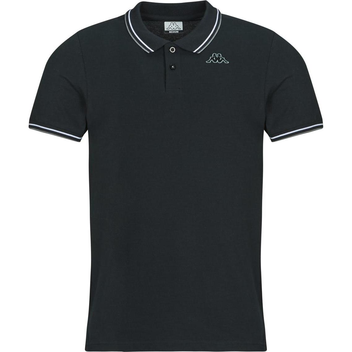 Kappa, Herren, Shirt, Logo Korpo Ezio 2, Grau, Schwarz, (4XL)